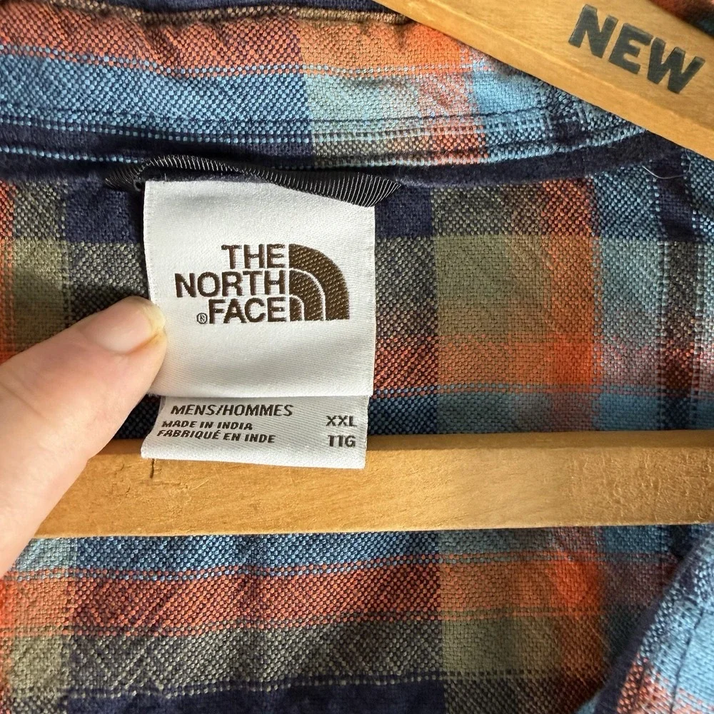 The North Face Hayden Pass 2.0 Plaid Long Sleeve Shirt Men's Size XXL Gorpcore